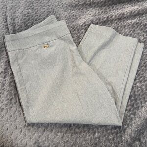 Women’s Alfani Plus Gray Capri Pants NWT